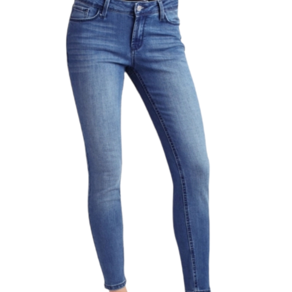 Size 6 / 28 Kensie Jeans Mid Rise Ankle Biter Blue Jean